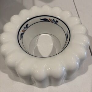 Vtg‎ 1970s Dansk Porcelain Ring Cake Mold 9.25"